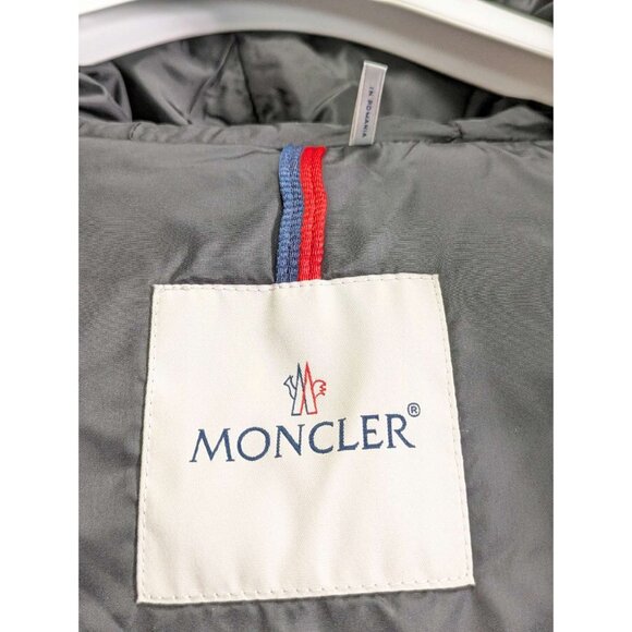 Moncler Kids’ Audrieu Short Down Jacket Black Size12A - Picture 6 of 10